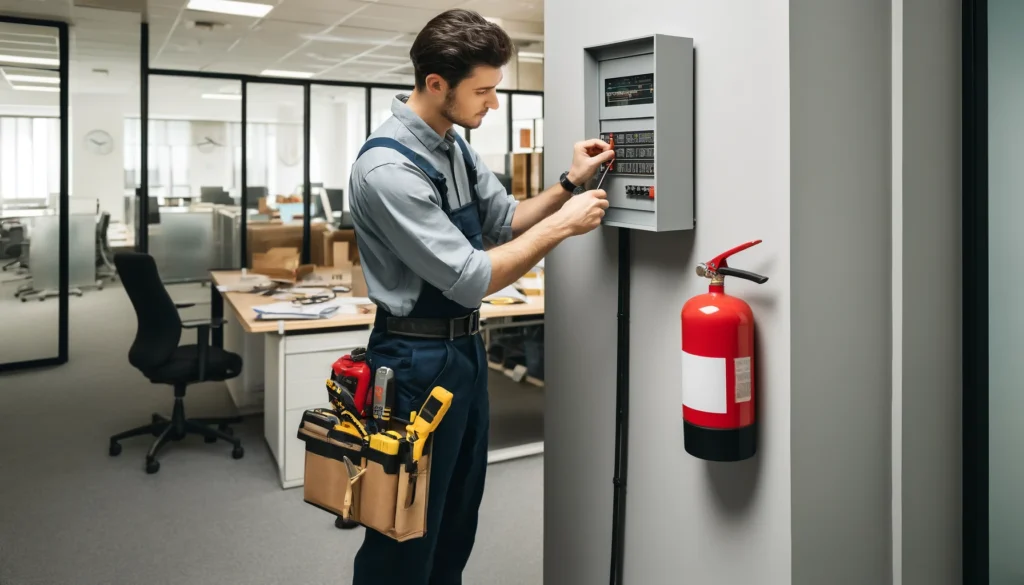 Việc tích hợp hệ thống báo cháy với trung tâm điều khiển giúp đồng bộ toàn bộ hệ thống an toàn Việc tích hợp hệ thống báo cháy với trung tâm điều khiển giúp đồng bộ toàn bộ hệ thống an toàn