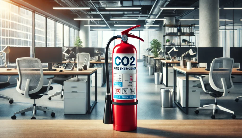 Vòi phun và loa phun là hai bộ phận quan trọng của bình chữa cháy CO2