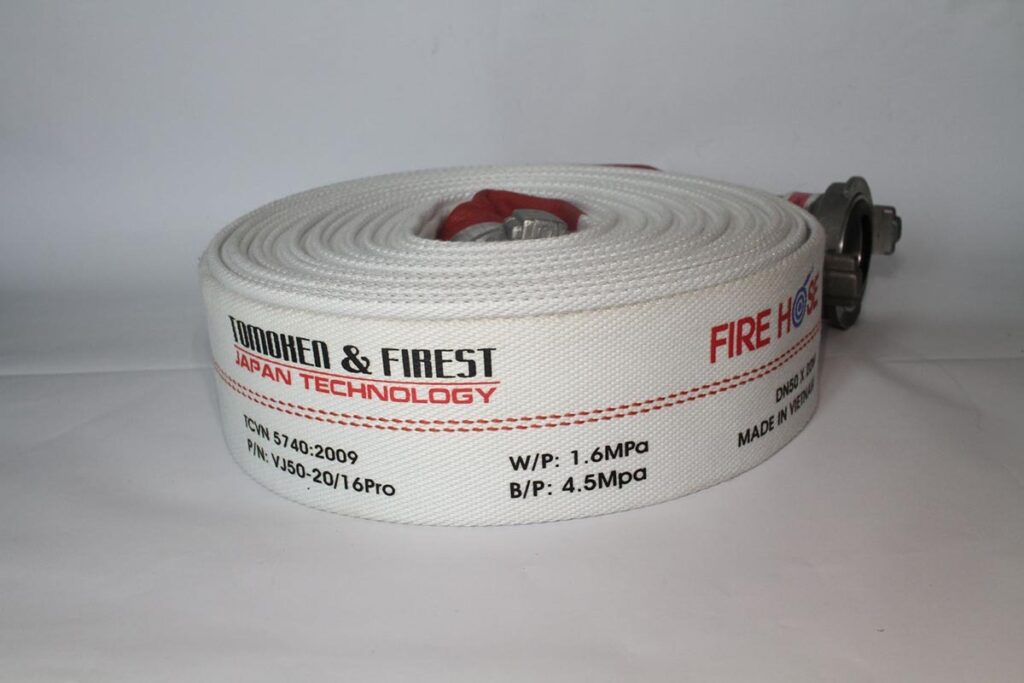 Vòi chữa cháy Nhật EPDM siêu đàn hồi, chịu áp tốt